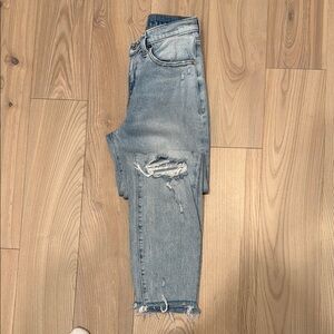 Abercrombie & Fitch Light Blue Boyfriend Jeans